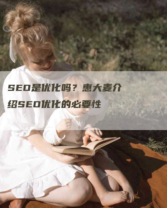 SEO是优化吗？惠大麦介绍SEO优化的必要性