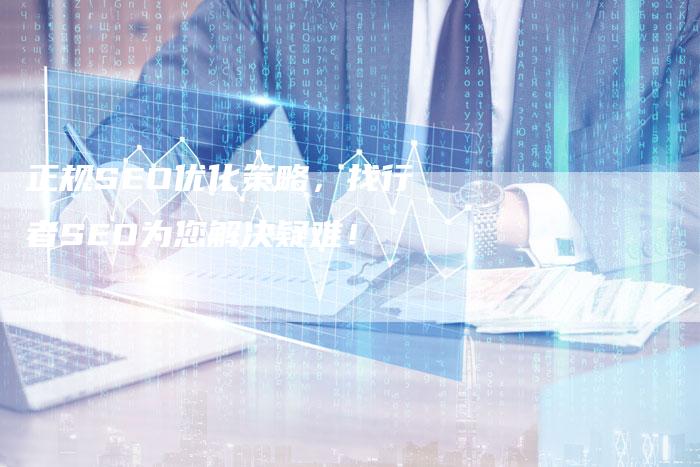 正规SEO优化策略，找行者SEO为您解决疑难！