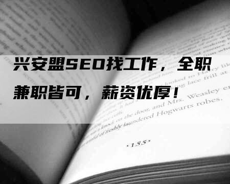 兴安盟SEO找工作，全职兼职皆可，薪资优厚！-网站排名优化网