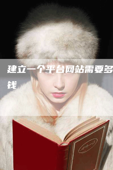 建立一个平台网站需要多少钱