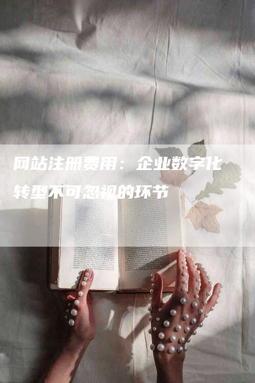 网站注册费用：企业数字化转型不可忽视的环节-网站排名优化网