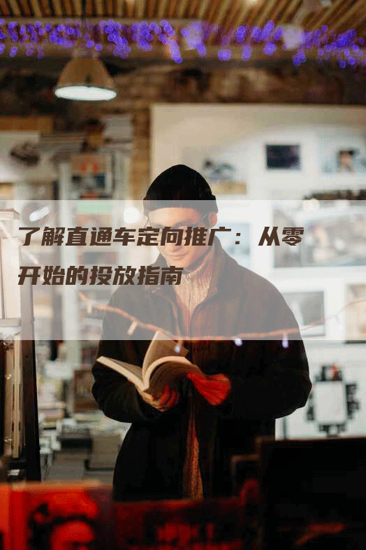 了解直通车定向推广:从零开始的投放指南-网站排名优化网