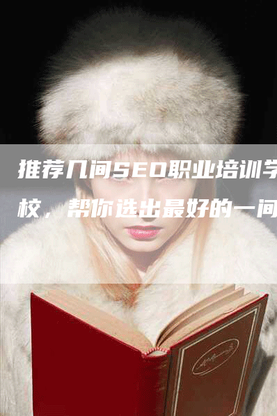推荐几间SEO职业培训学校，帮你选出最好的一间！