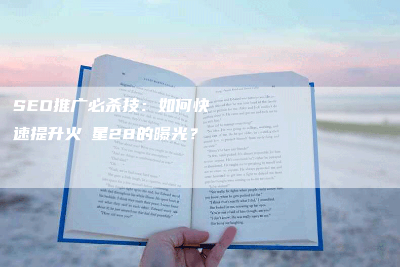 SEO推广必杀技：如何快速提升火亅星28的曝光？-网站排名优化网