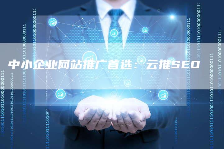 中小企业网站推广首选：云推SEO