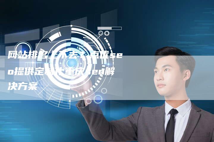 网站排名上不去？点优seo提供定制化重庆seo解决方案-网站排名优化网