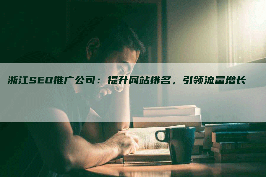 浙江SEO推广公司：提升网站排名，引领流量增长-网站排名优化网