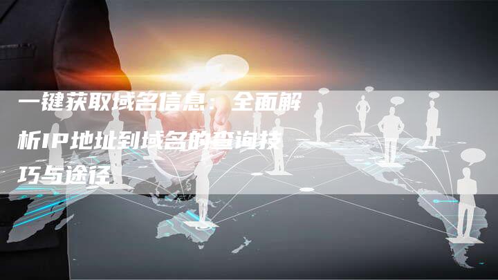 一键获取域名信息：全面解析IP地址到域名的查询技巧与途径