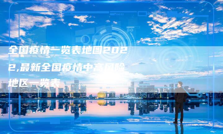 全国疫情一览表地图2022,最新全国疫情中高风险地区一览表-网站排名优化网