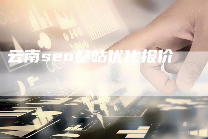 云南seo整站优化报价-网站排名优化网