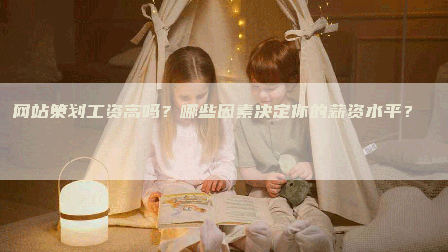 网站策划工资高吗？哪些因素决定你的薪资水平？-网站排名优化网