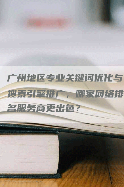 广州地区专业关键词优化与搜索引擎推广，哪家网络排名服务商更出色？-网站排名优化网