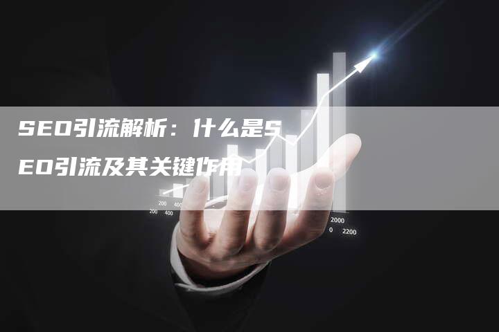 SEO引流解析：什么是SEO引流及其关键作用-网站排名优化网