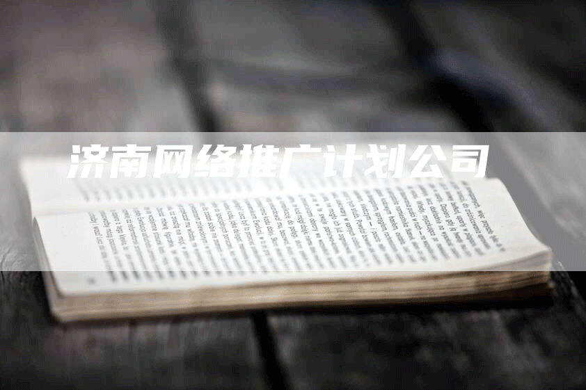 济南网络推广计划公司