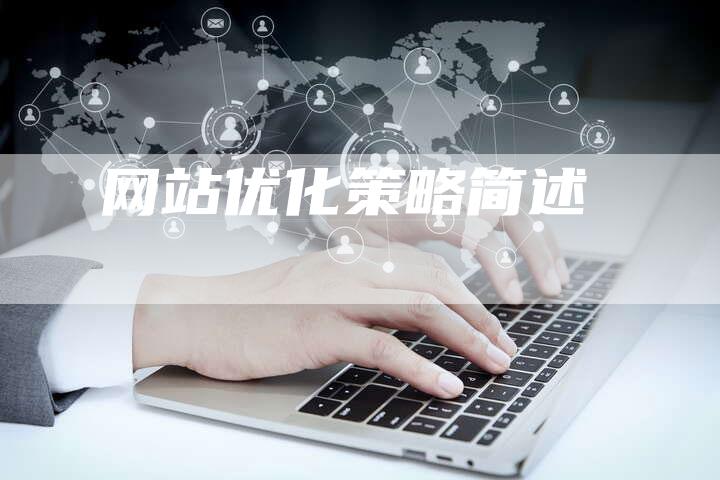 网站优化策略简述