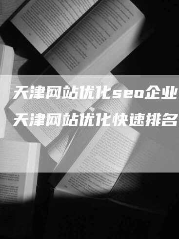天津网站优化seo企业，天津网站优化快速排名