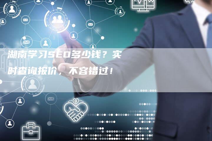 湖南学习SEO多少钱？实时查询报价，不容错过！