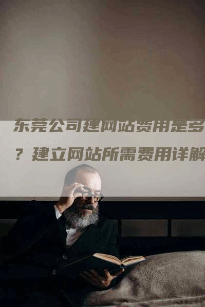 东莞公司建网站费用是多少？建立网站所需费用详解！-网站排名优化网