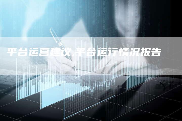 平台运营建议,平台运行情况报告