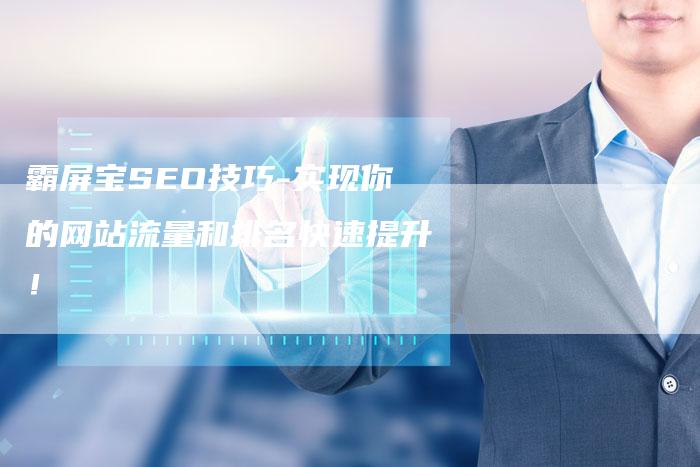 霸屏宝SEO技巧-实现你的网站流量和排名快速提升！