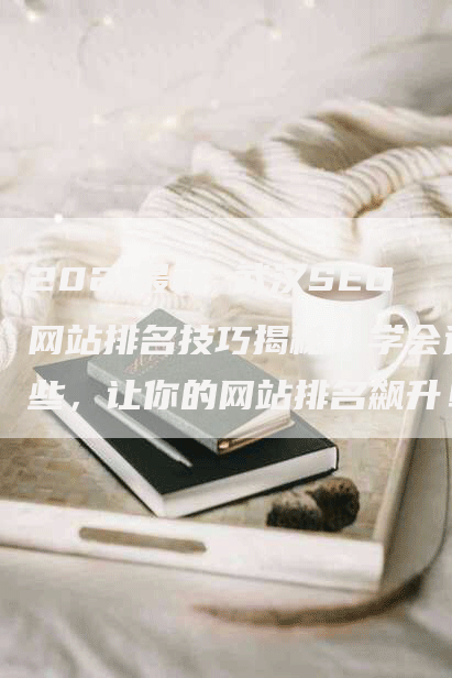 2021最新 武汉SEO网站排名技巧揭秘！学会这些，让你的网站排名飙升！