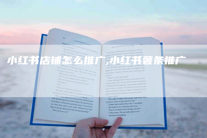 小红书店铺怎么推广,小红书薯条推广-网站排名优化网