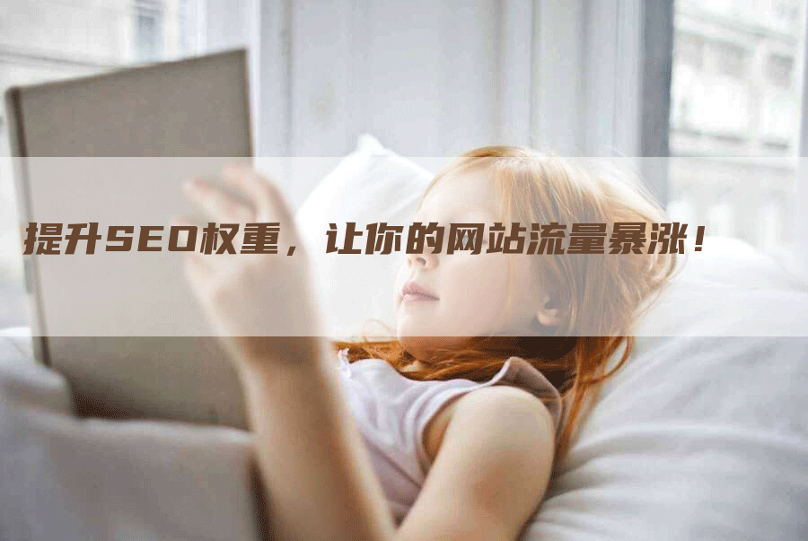 提升SEO权重,让你的网站流量暴涨!-网站排名优化网