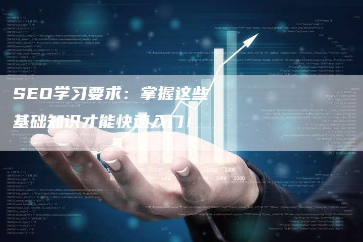 SEO学习要求：掌握这些基础知识才能快速入门！-网站排名优化网