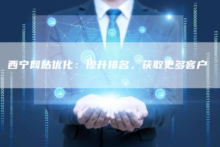 西宁网站优化：提升排名，获取更多客户