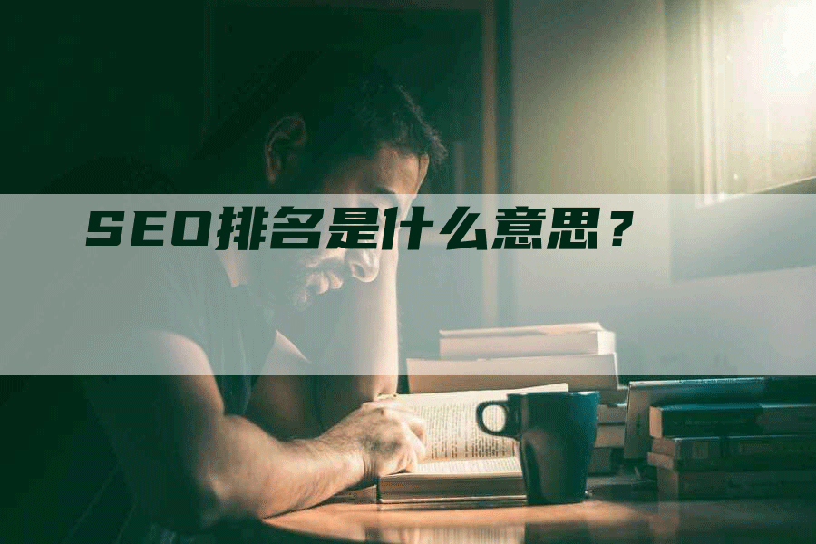 SEO排名是什么意思？