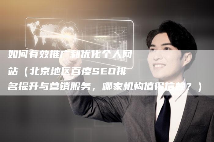 如何有效推广和优化个人网站（北京地区百度SEO排名提升与营销服务，哪家机构值得信赖？）-网站排名优化网