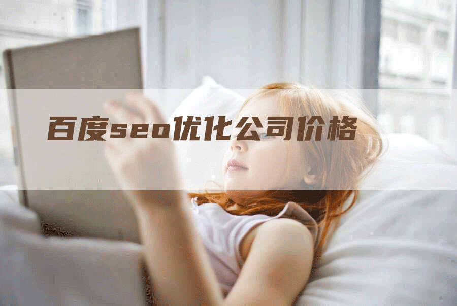 百度seo优化公司价格-网站排名优化网