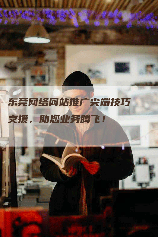 东莞网络网站推广尖端技巧支援，助您业务腾飞！
